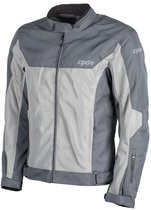 Motor Jas R STREAM EVO Mannen Zomer Blauw grijs / Grijs L CE-gekeurd van MOTOBLOUZ