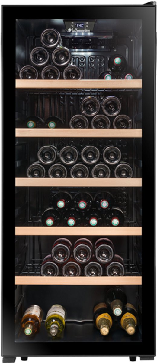 La Sommeliere LS117BLACK Wijnkoelkast 1 Zone - La - €1.049,99