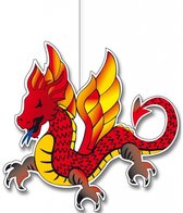Chinees Nieuwjaar 2024 Jaar Van De Draak Op Achtergrond Rode En Gouden Waterverf Rode Lantaarn Elementen 579873 34508