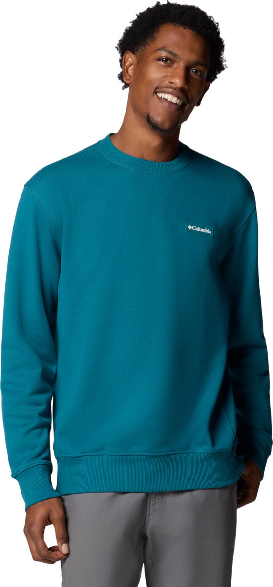 Columbia Marble Canyon French Terry Crew Mannen Sweatshirt Groen