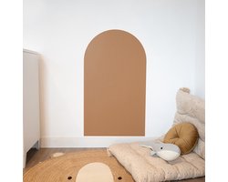 Ferflex® - Muursticker magneetbord - boog - karamel - kinderkamer - magneetsticker