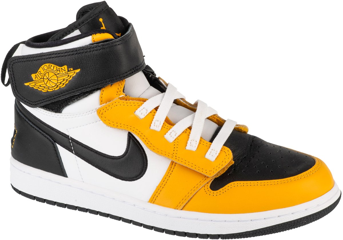 Air Jordan 1 Hi Flyease, Mannen, Wit, Sneakers, maat: 46