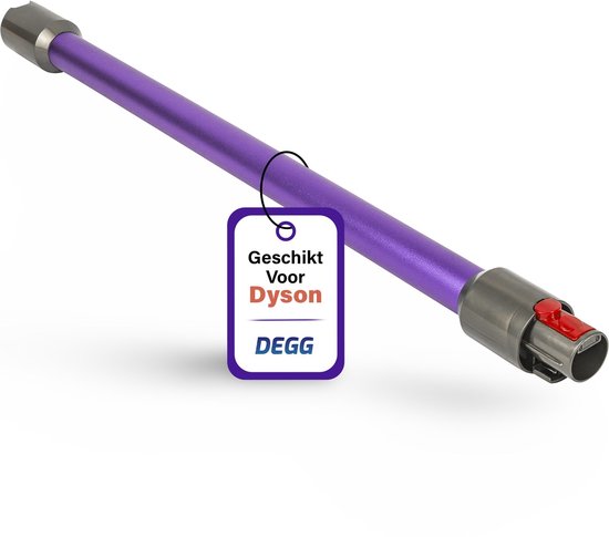 Foto: Degg telescoopbuis geschikt voor dyson steel stang zuigbuis paars past op v7 v8 v10 v11 en v15 hoogwaardige kwaliteit