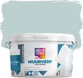 Decoverf muurverf mat oud lichtblauw, 2.5L