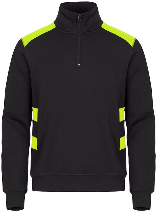 Clique Ambition Half Zip 021075 - Jaune de sécurité - M