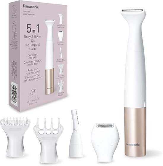 Panasonic ES-WM31-P301 epilator Goud, Wit