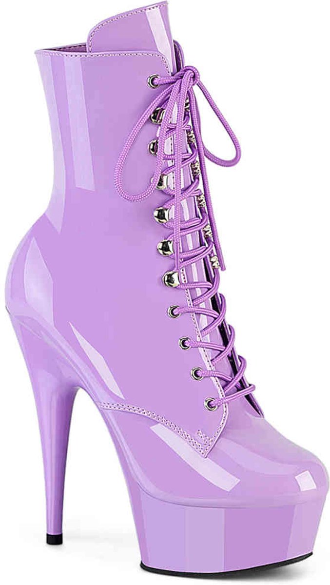 Pleaser DELIGHT-1020 Plateau Laarzen 38 Shoes Paars