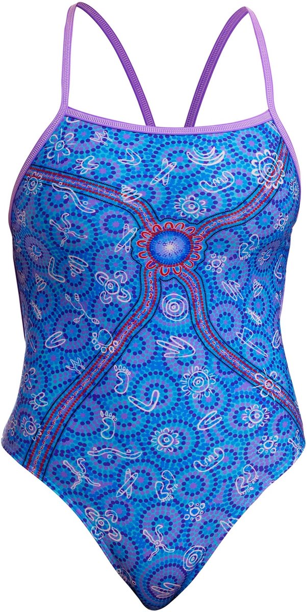 Sea Dreams Single Strength One Piece – Dames | Funkita | Maat 8