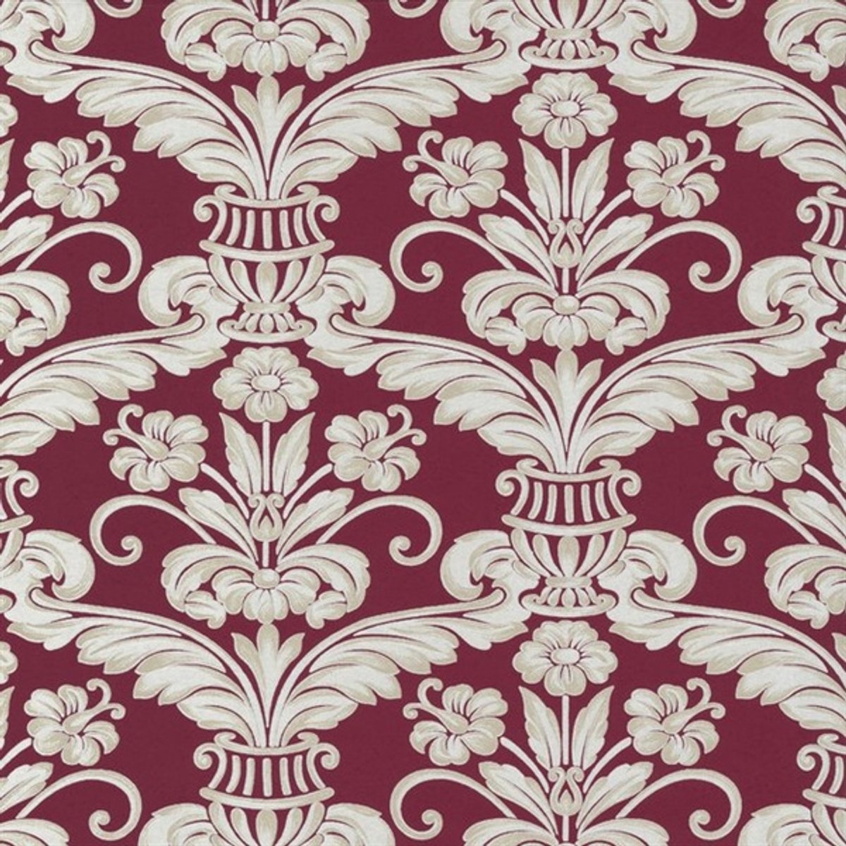ROOD KLASSIEK BAROK BEHANG VLIES 02259-50