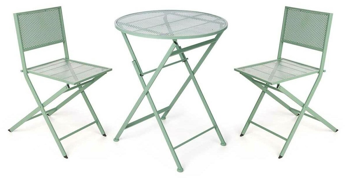 Tafel met twee stoelen Ibergarden HS23377/78 Groen