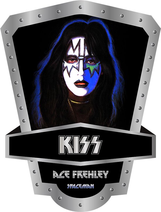 Signs USA - Muziek schild - hoog - Kiss - Ace Frehley - 40 x 52,5 cm