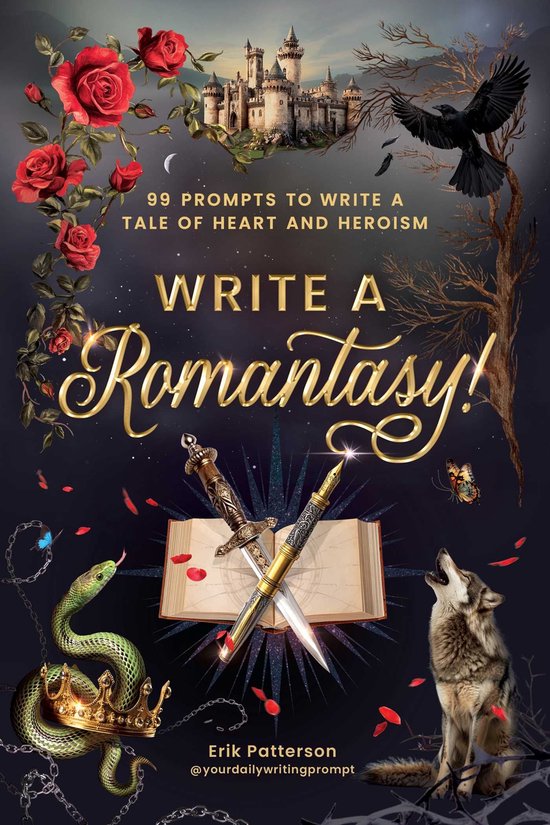 Prompts for Writers - Write a Romantasy - cover