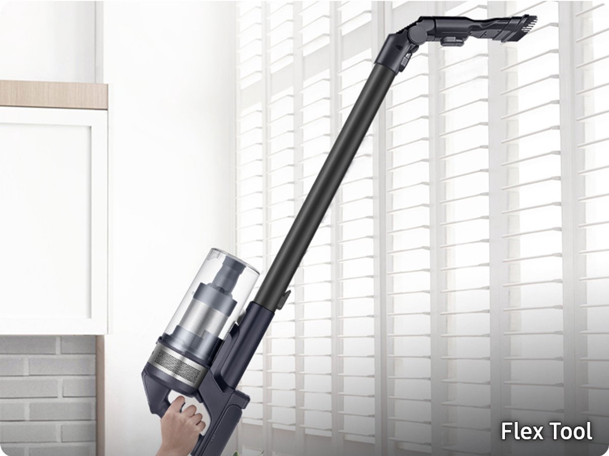 Samsung Jet 75E Pro Steelstofzuiger VS20B75ADR5 - 200 Watt - Zakloos - Pet Tool - Spinning Sweeper — afbeelding 6