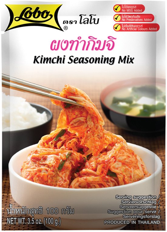 Lobo Kimchi Kruidenmix 12 x 100 g