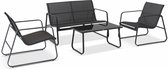 sweeek - Tuinmeubelset, silvi, 4-persoons