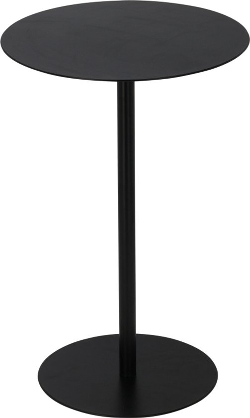 Relaxwonen - Table d'appoint - Élégante et pratique - Zwart - Modèle Ivy