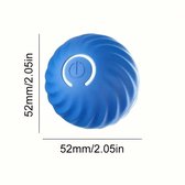 Jouet interactif pour chien – Balle auto-roulante pour Chiens – Balle automatique durable pour chien Blauw