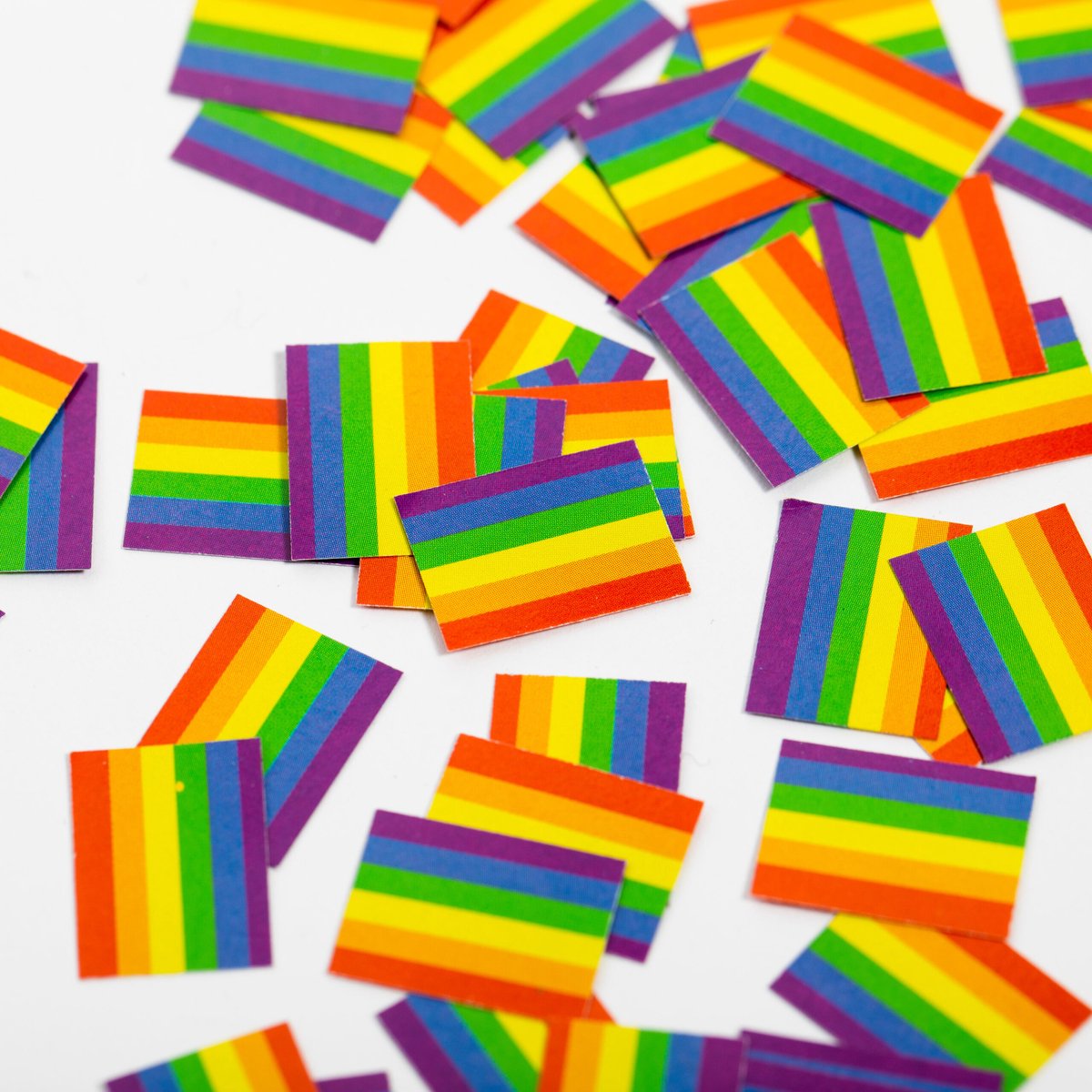 300 stuks Tafel confetti papier Regenboog - Hapjes Cocktail Tapas Zomer Terras EK WK Voetbal Decoratie Tafelconfetti