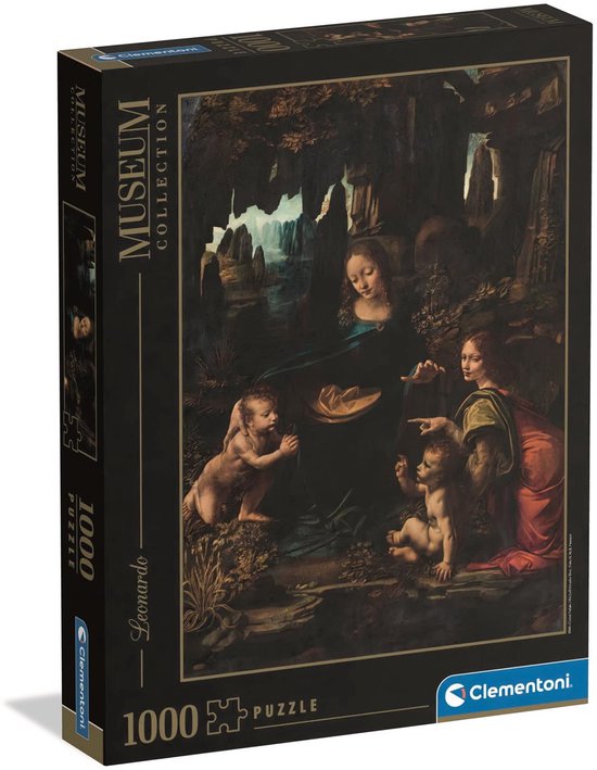 Clementoni Puzzle 1000 Pièces – La Cène De Da Vinci – Dimensions 69x50 Cm – High Quality – Fabriqué En Italie – Dès 14 Ans