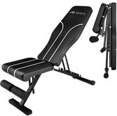 AJ-Sports Verstelbare Fitnessbank - Bench press - Halterbank - Bankdrukbank - Fitness bank - Bench - Trainingsbank - Fitness - Workout - Krachttraining
