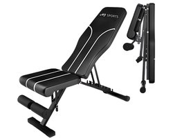AJ-Sports Verstelbare Fitnessbank - Bench press - Halterbank - Bankdrukbank - Fitness bank - Bench - Trainingsbank - Fitness - Workout - Krachttraining