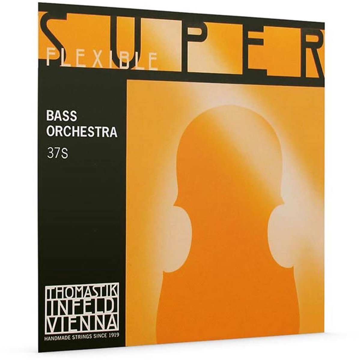Thomastik Infeld TH-37S double bass string E-2 solo 4/4 (string length 110cm) medium, rope core, chrome