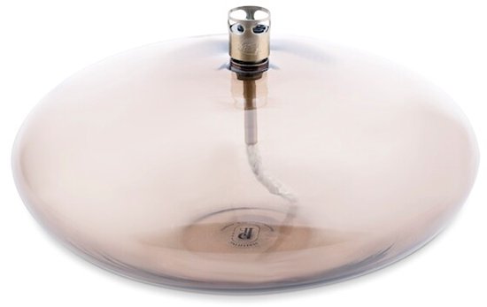 Peri Living olie lamp Disc champagne L-Ø18x9 cm-Moederdag cadeau-cadeau voor mama-cadeau vrouw — afbeelding 4