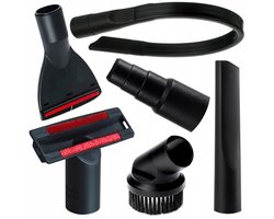 6-delige stofzuiger accessoire set met koppelstuk - Hulpstukken stofzuigers