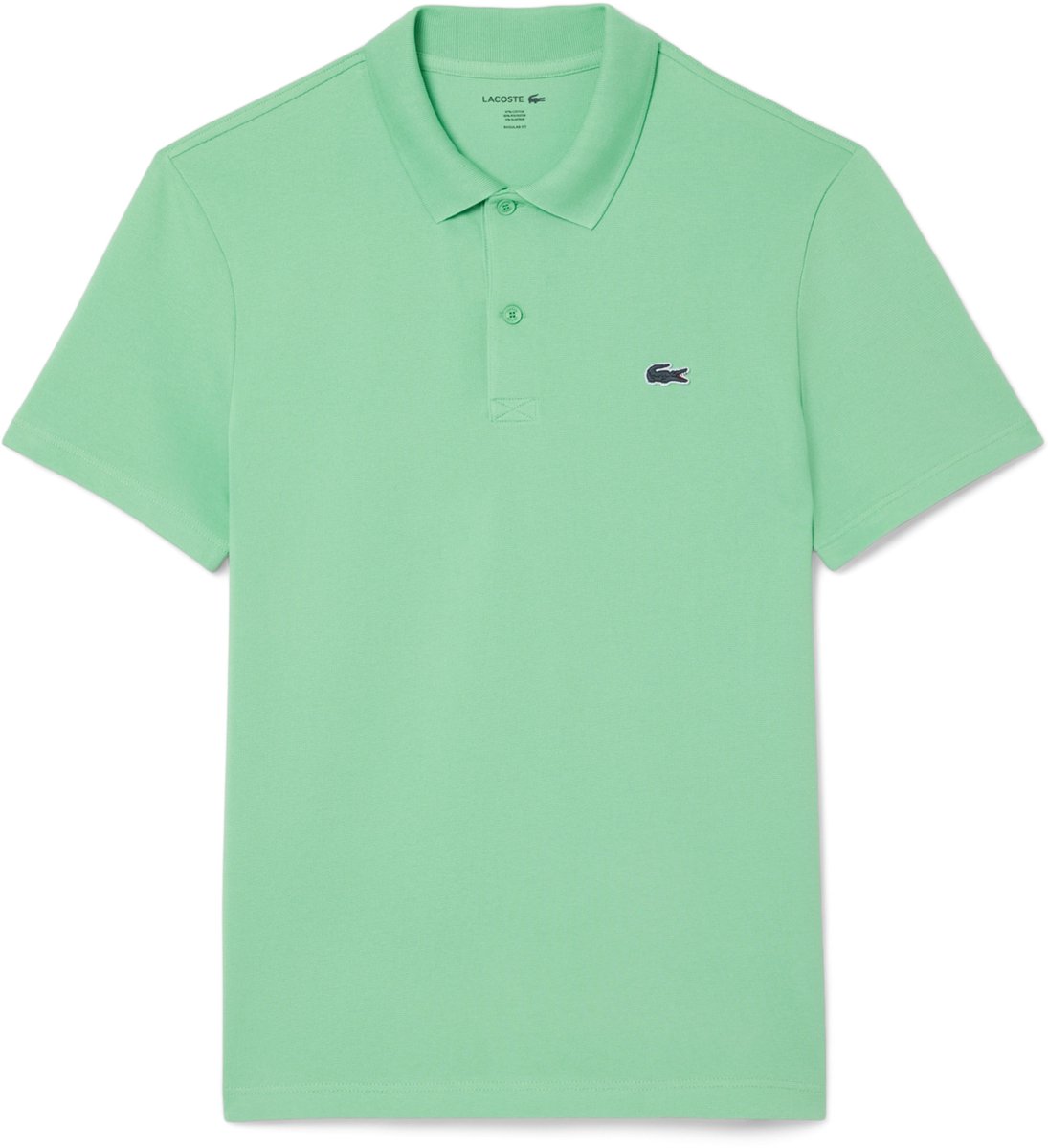 Lacoste Poloshirt Breathable Lichtgroen – Heren