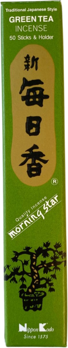 Goedkoopste The Oriental Morning Star Green Tea - Wierook - 50 stokjes