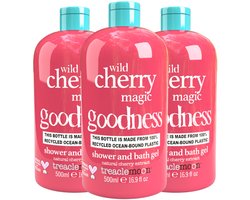 Treaclemoon Bad en Douchegel Wild Cherry Magic - 3x500 ml