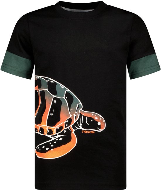 Tygo & Vito Jongens T-shirt met Schildpad