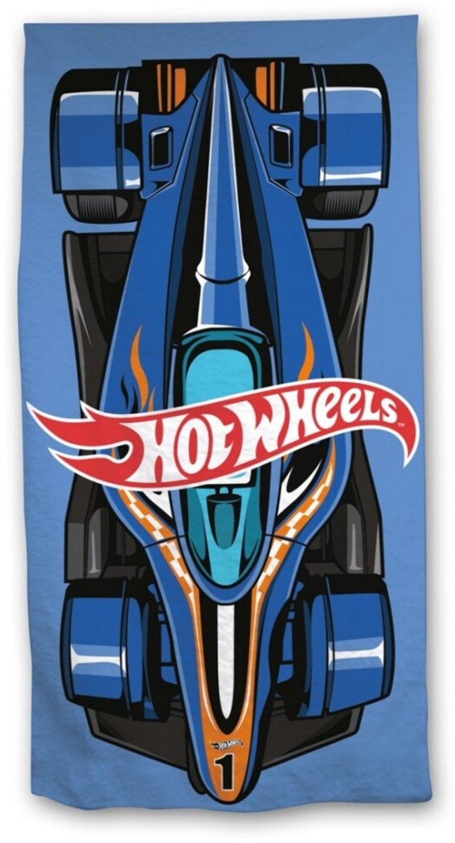 Hot Wheels strandlaken 70 x 140 cm - Polyester