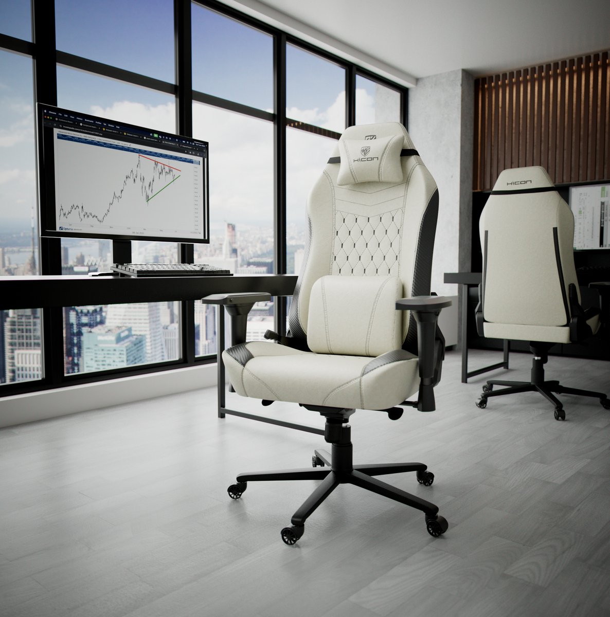 Gamestoel - Game Chair - Game Stoel - Ergonomische Gamestoel - afbeelding 3