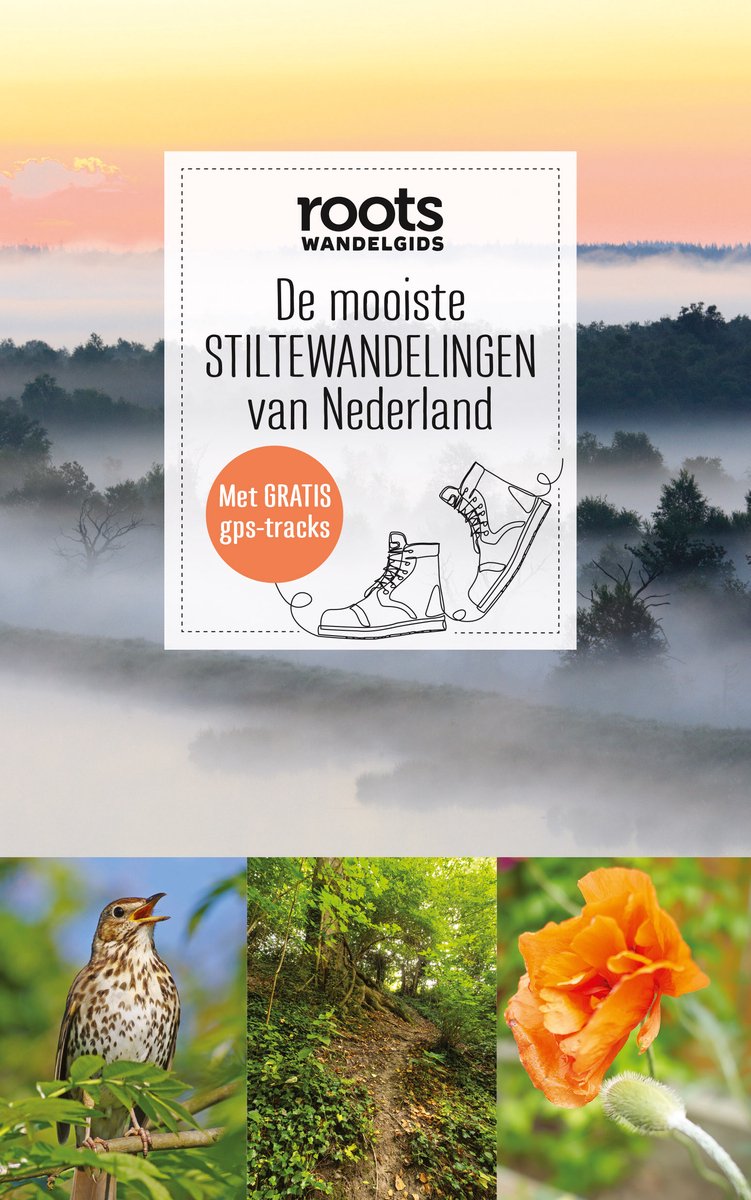 Omslag van Roots wandelgids 7 - De mooiste stiltewandelingen van Nederland