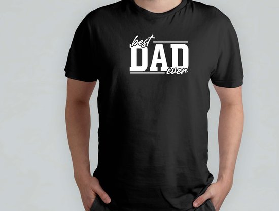 The Best Dad Ever - T Shirt - SuperDad - BestDadEver - DadLife - ProudDad - Funny - SuperPapa - BestePapaOoit - PapaLeven - CoolePapa