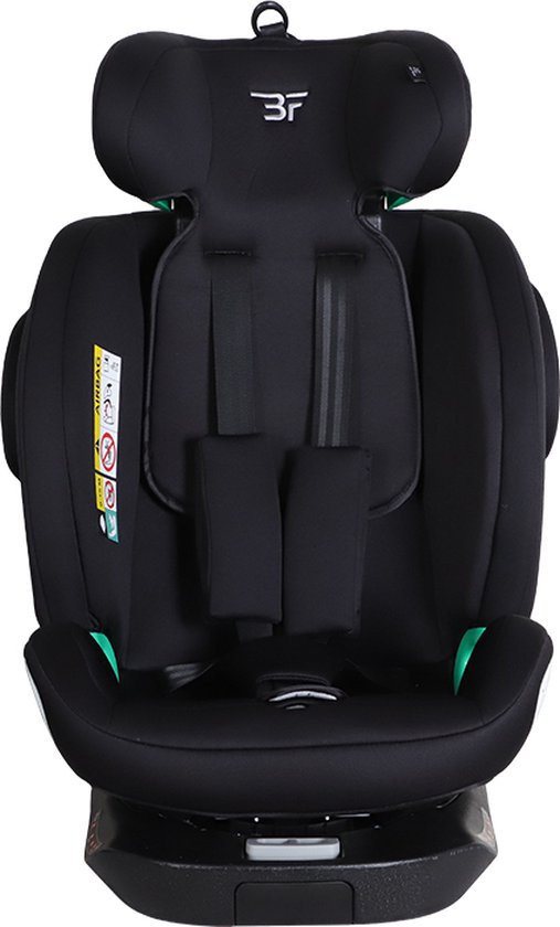 Bebies First Autostoel Executive i-Size Met Isofix 360° Draaibaar Groep 0/1/2/3 (0-36 kg) Vanaf 40 tot 150 cm -Zwart van Merkloos — afbeelding 5
