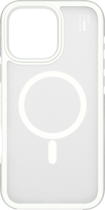 iDeal of Sweden Bumper Case MagSafe voor de Apple iPhone 16 Pro Max - Cloudy White