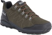 Jack Wolfskin REFUGIO TEXAPORE LOW M Heren Wandelschoenen - khaki / phantom - Maat 43