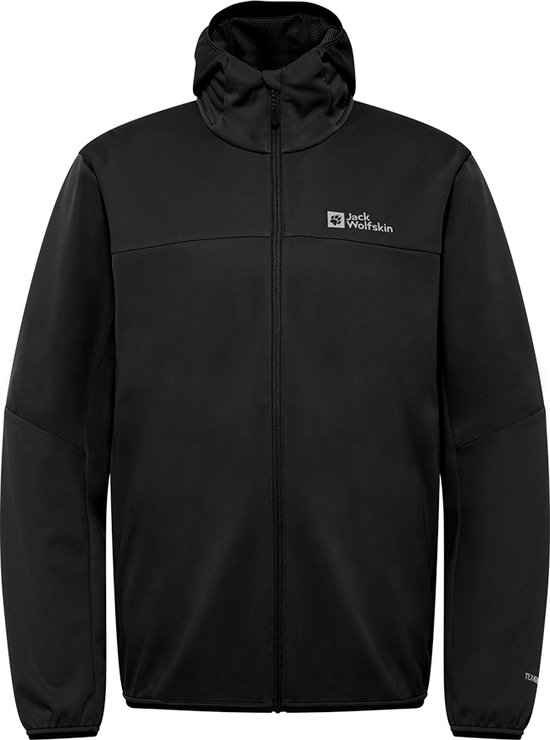 Veste d'extérieur pour homme Jack Wolfskin FELDBERG HOODY M - noir - S