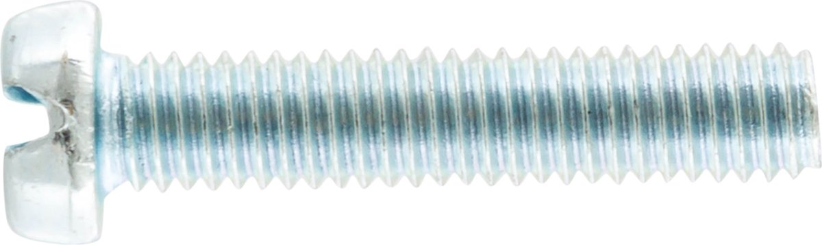 Q link schroef voor in montageplaat M4 x 20 mm - 10 stuks