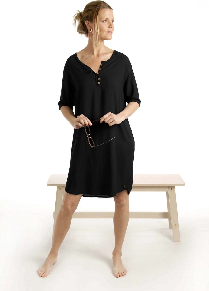 Donne del Sole - Tuniek Mare - Zwart - Maat M