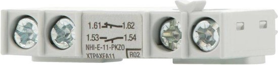 Contact auxiliaire montage encastré Eaton NHI-E-11-PKZ0 082882 250 V/DC 2 A 1 NO (T), 1 NF (R) 1 pc(s)