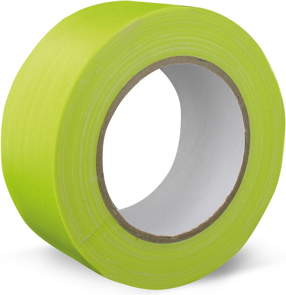 Ducttape Fluoriserend 25mm - 25M - Geel
