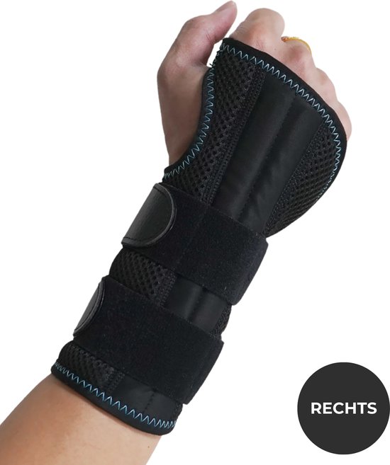 Polsbandage Fitness Gym - Verstelbare Polsbrace Met Klittenband Voor Mannen En Vrouwen, Ademend En Ondersteunend