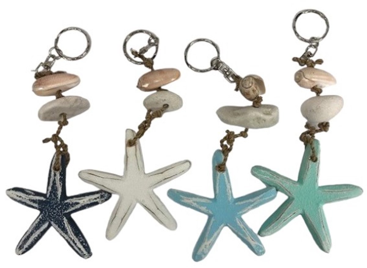 Sleutelhanger Zeester