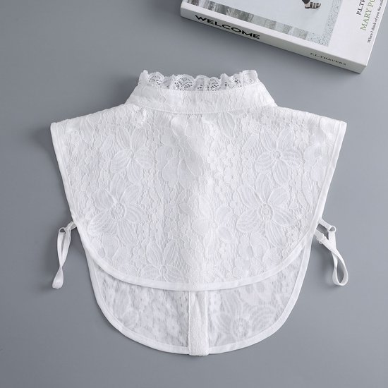 Witte damesblouse van honderd procent hennep