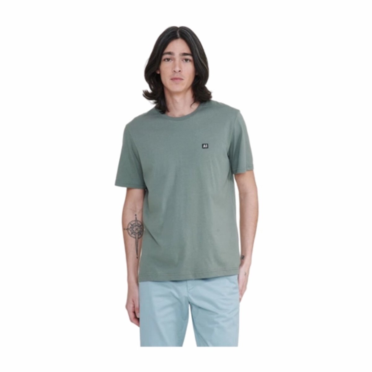 T-Shirt Aigle Men AIS24MTSH001 Romarin-XL