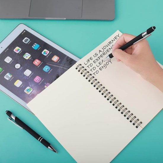 Stylus Pen voor tablet en smartphone - 12 Stuks - Styluspen - Tablet pen - Touch Pen - Voorzien van clip - Tekentablet van Sydey — afbeelding 2
