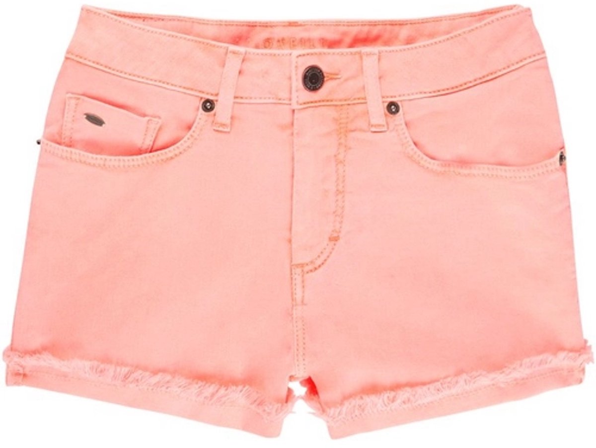 Korte Broek O’Neill Women Essentials 5 Pocket Neon Peach Roze